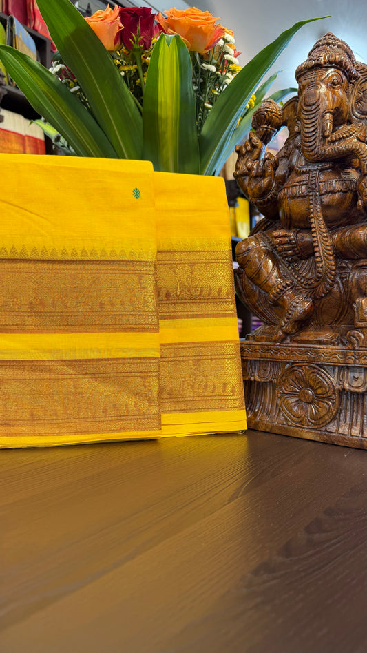 Kanchi Cotton Saree