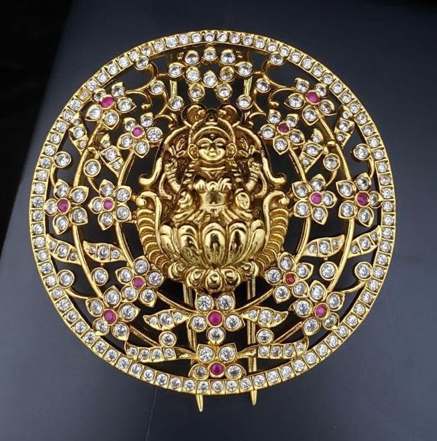 Lakshmi Ruby AD stone Hair Accessory