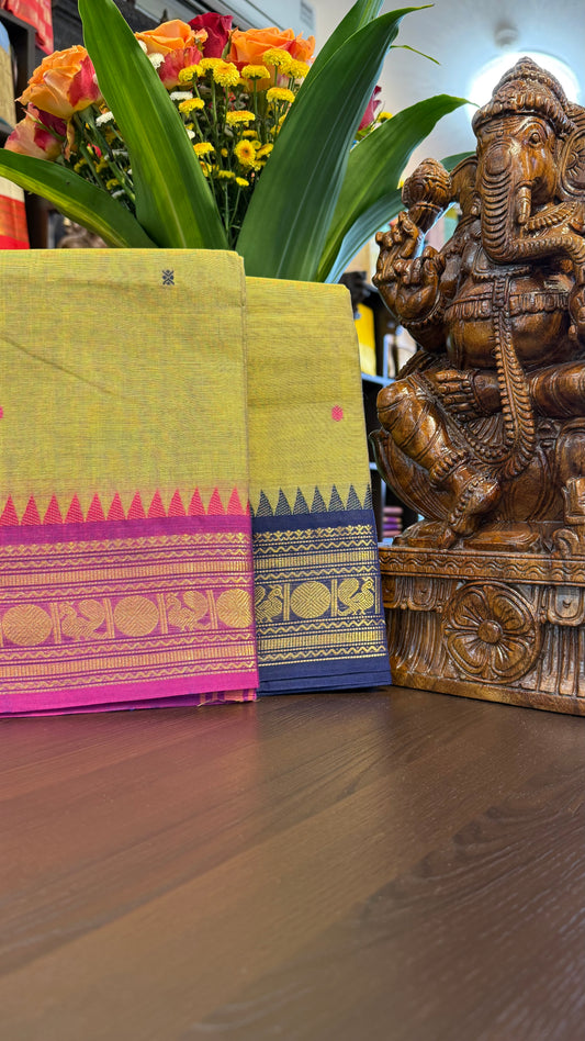 Kanchi Cotton Saree