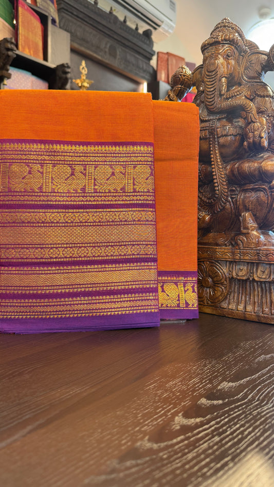 Kanchi Cotton Saree