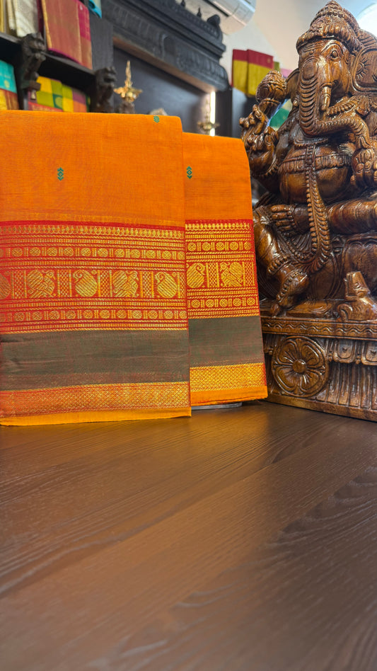 Kanchi Cotton Saree