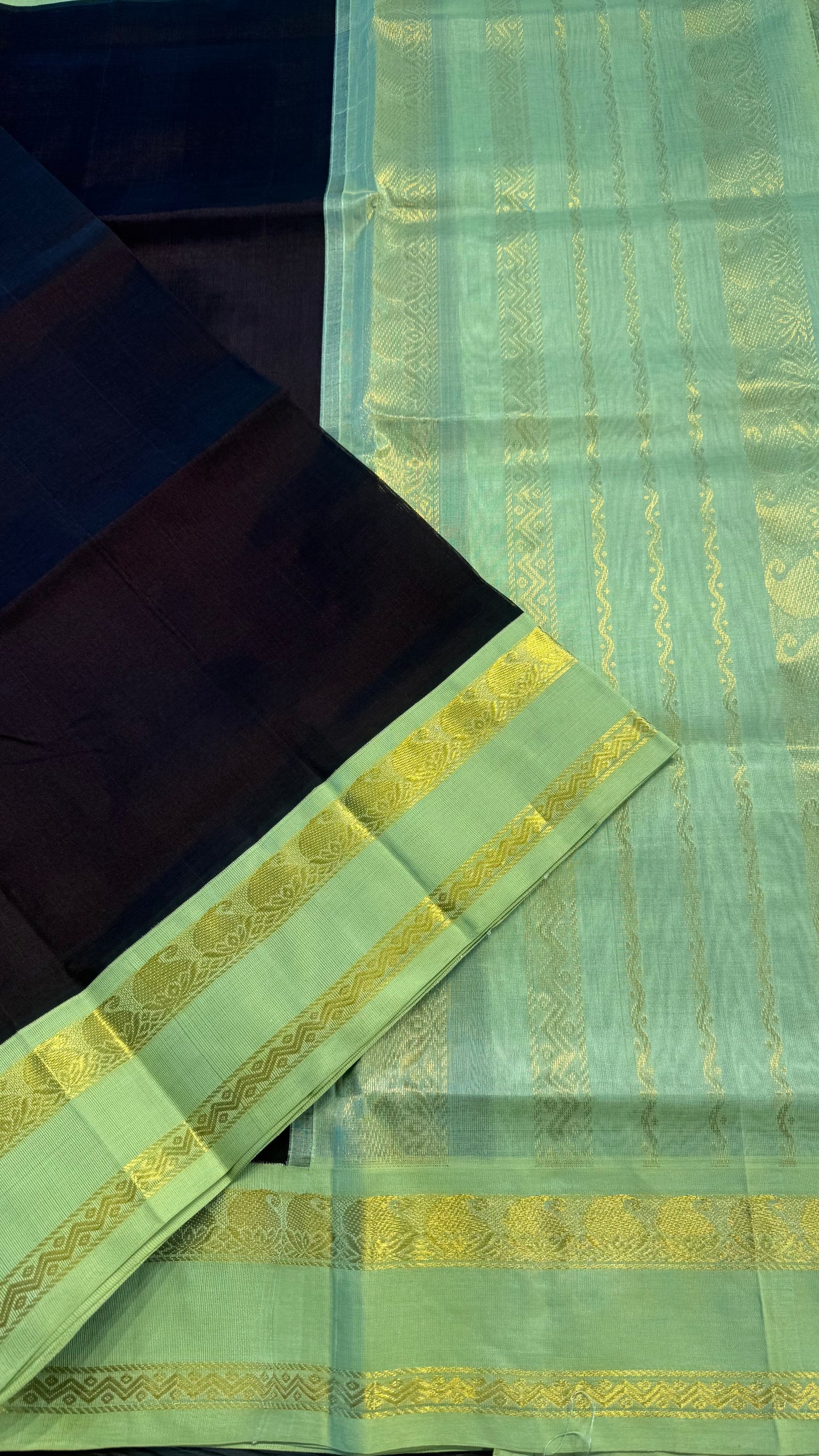 HANDLOOM KANCHIPURAM SILK COTTON (KSC148)