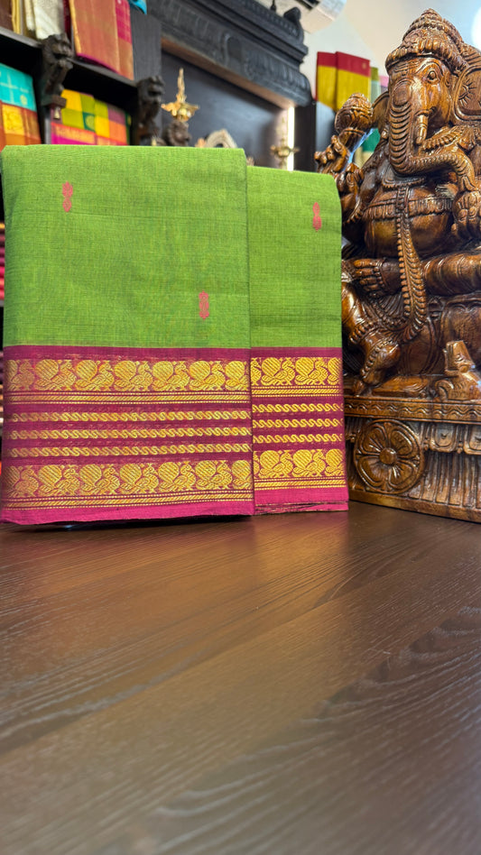 Kanchi Cotton Saree