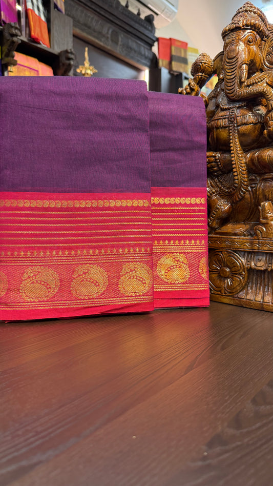 Kanchi Cotton Saree