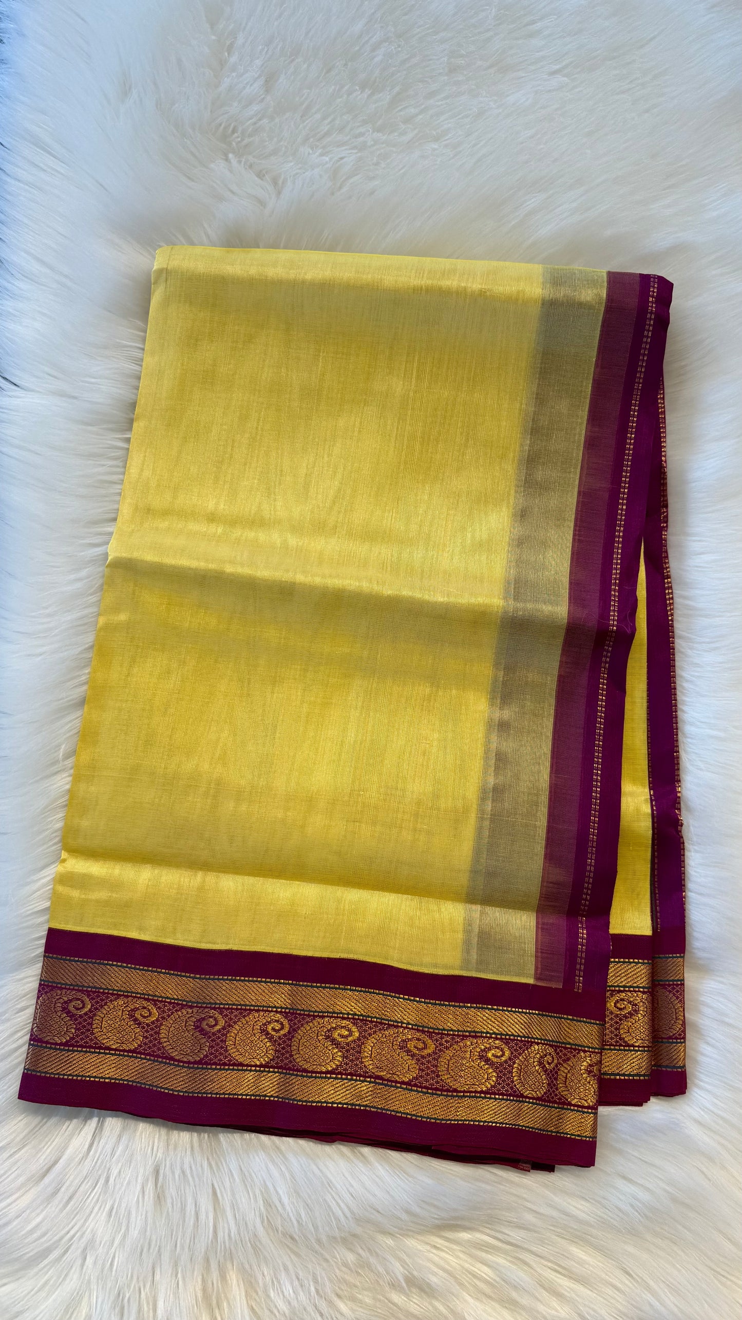 HANDLOOM KANCHIPURAM SILK COTTON (KSC205)