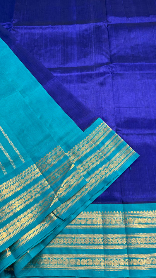 HANDLOOM KANCHIPURAM SILK COTTON (KSC184)