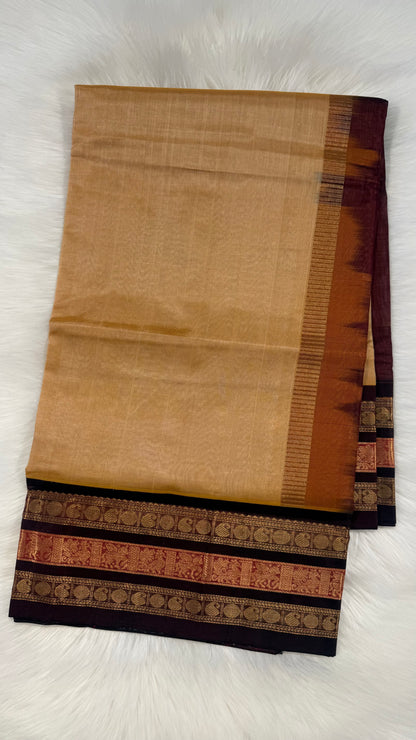 HANDLOOM KANCHIPURAM SILK COTTON (KSC174)