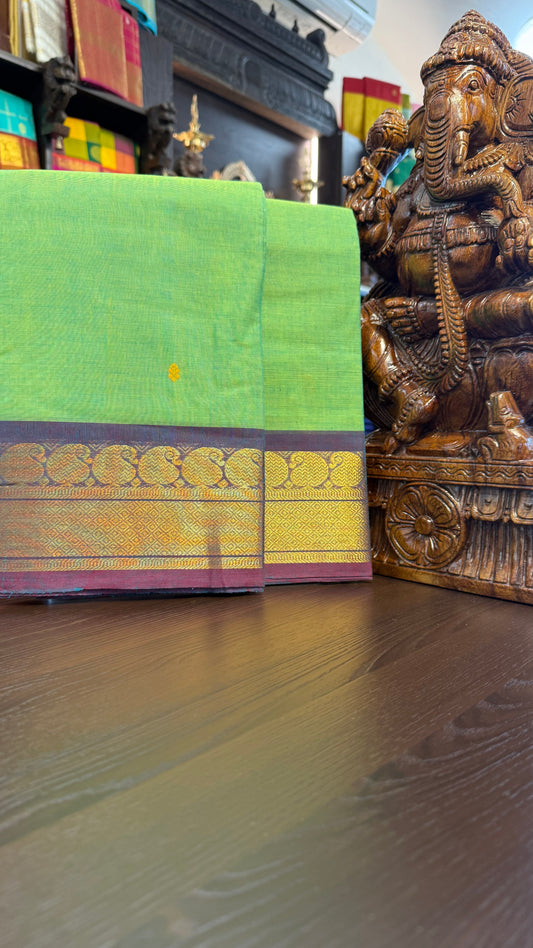 Kanchi Cotton Saree