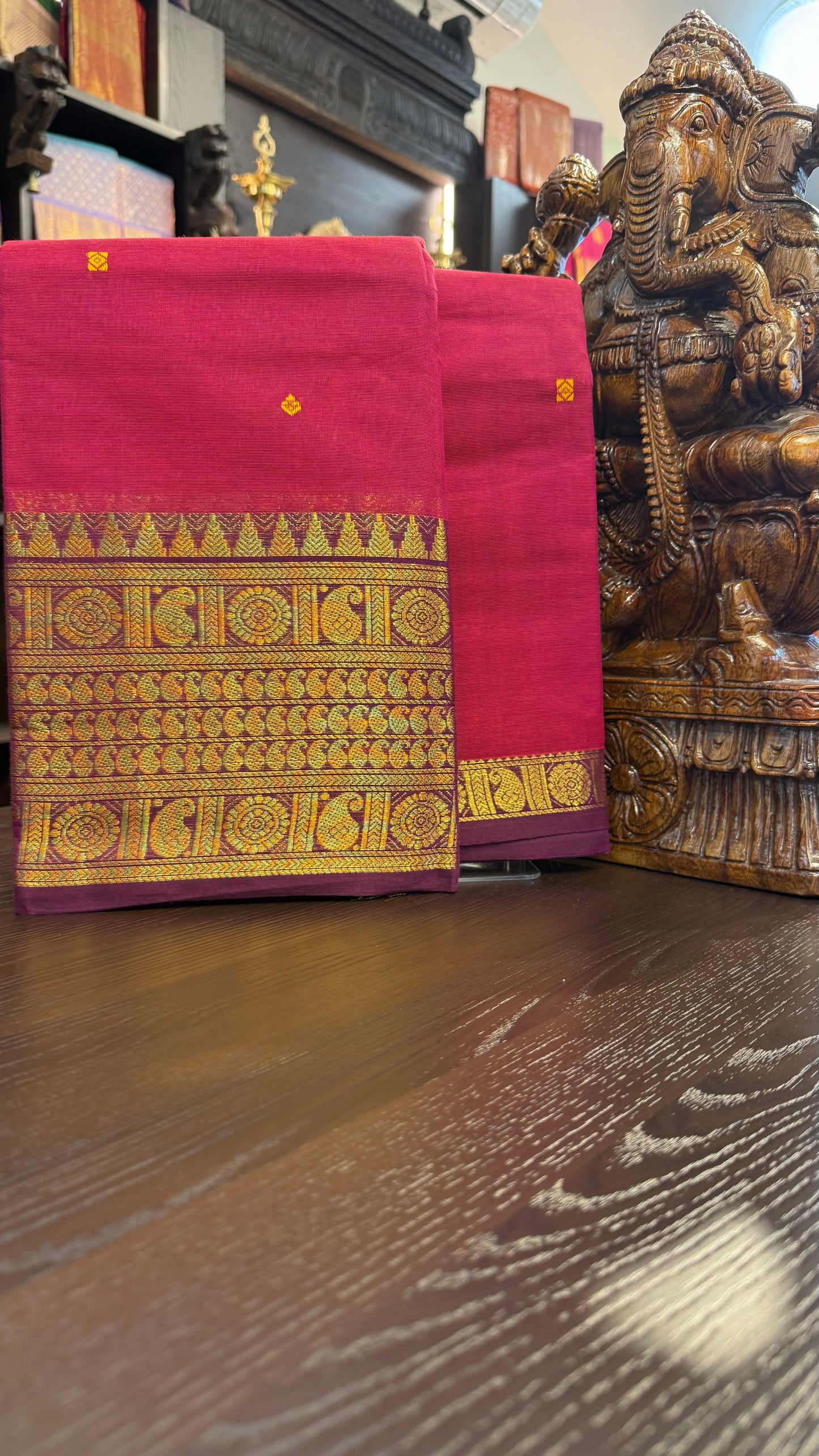 Kanchi Cotton Saree