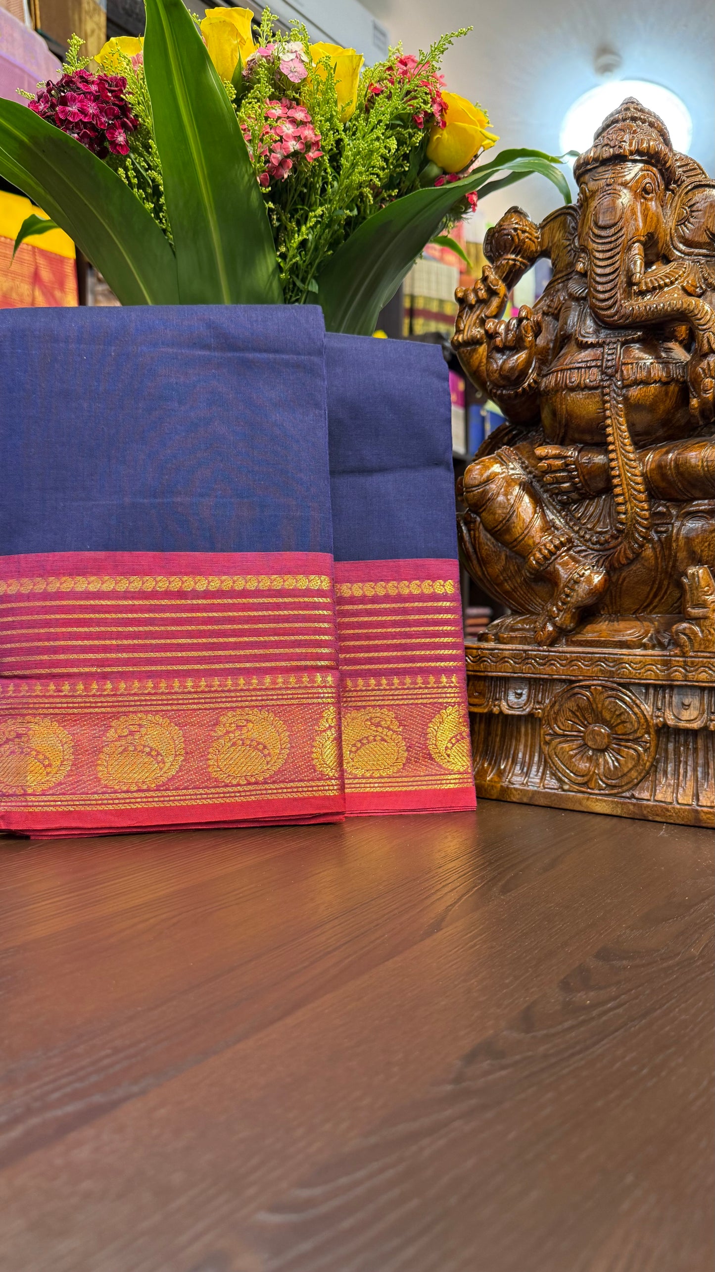 Kanchi Cotton Saree