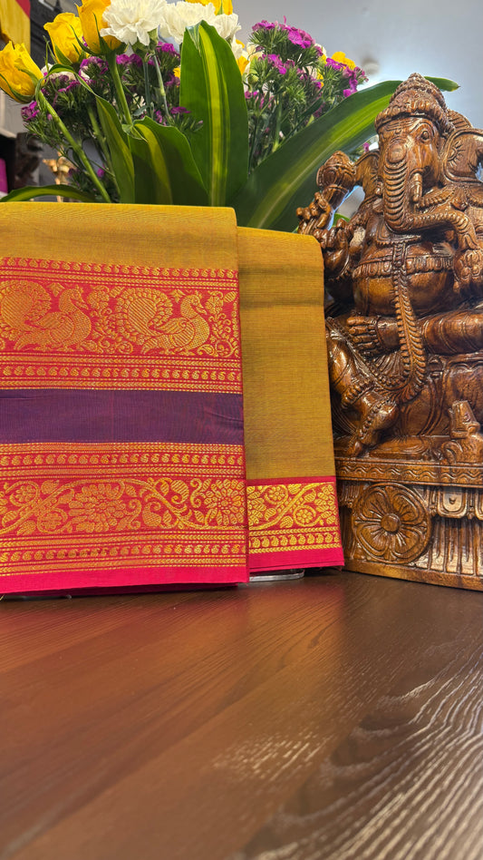 Kanchi Cotton Saree