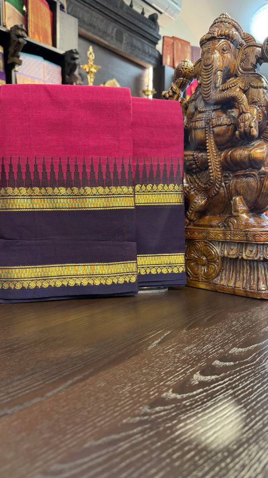 Kanchi Cotton Saree