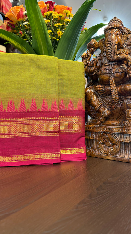Kanchi Cotton Saree