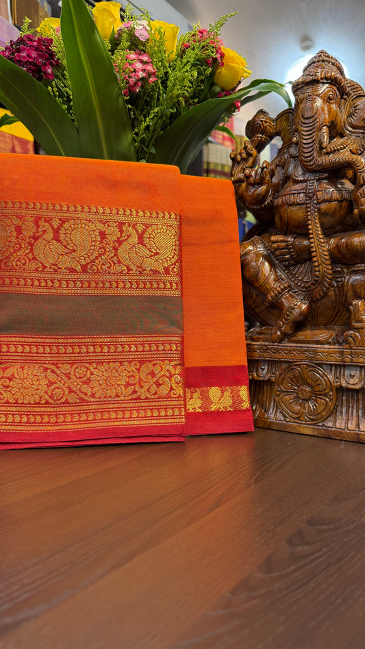 Kanchi Cotton Saree