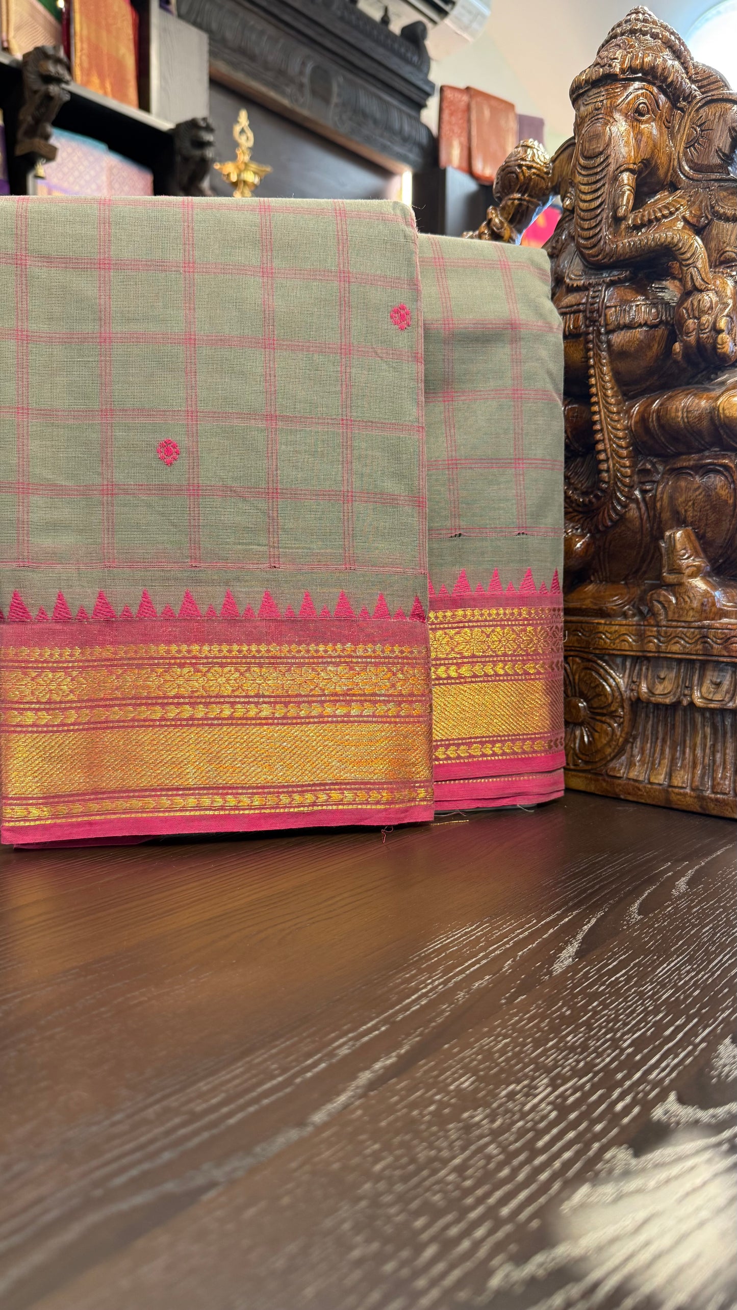 Kanchi Cotton Saree