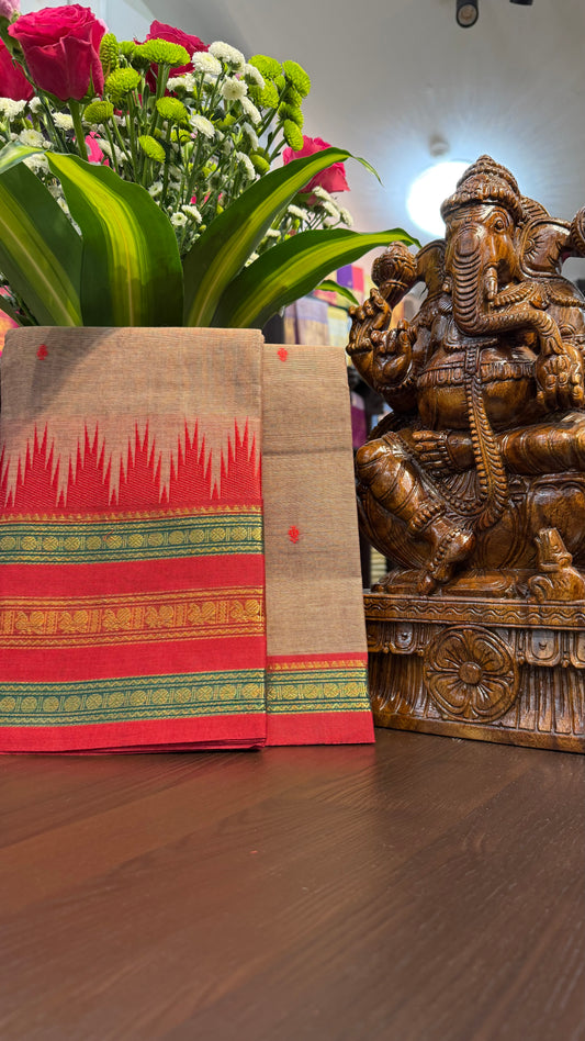 Kanchi Cotton Saree