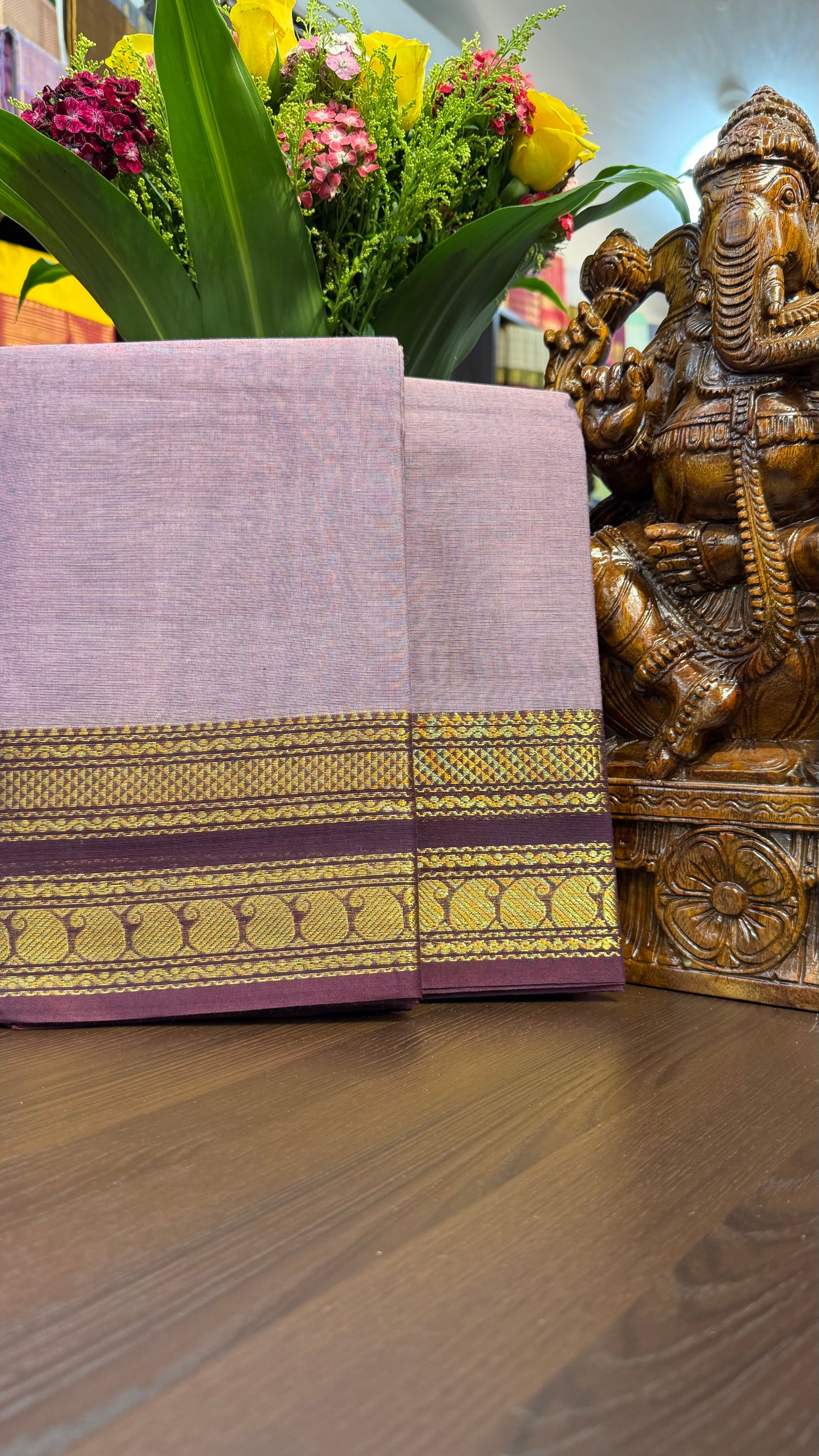 Kanchi Cotton Saree