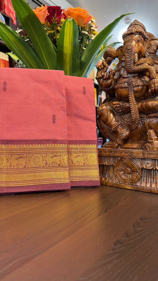 Kanchi Cotton Saree