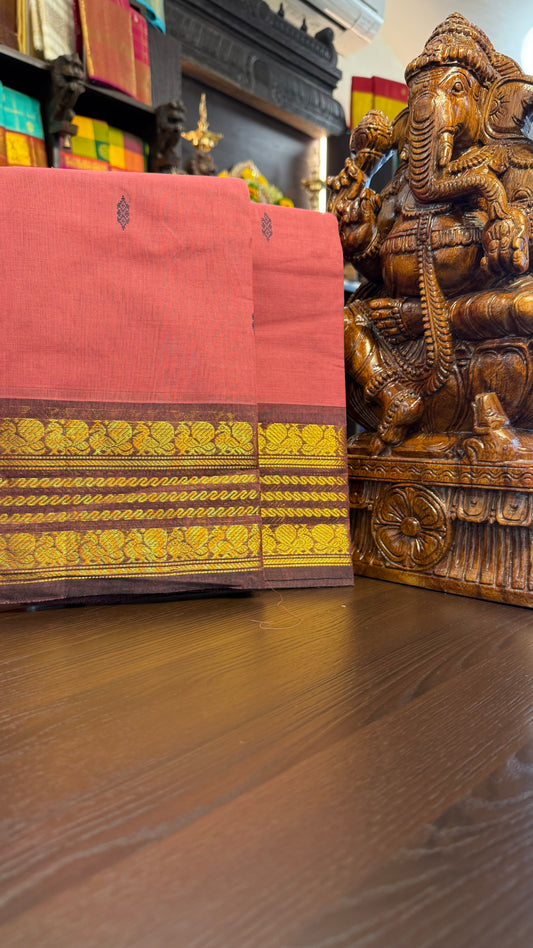 Kanchi Cotton Saree