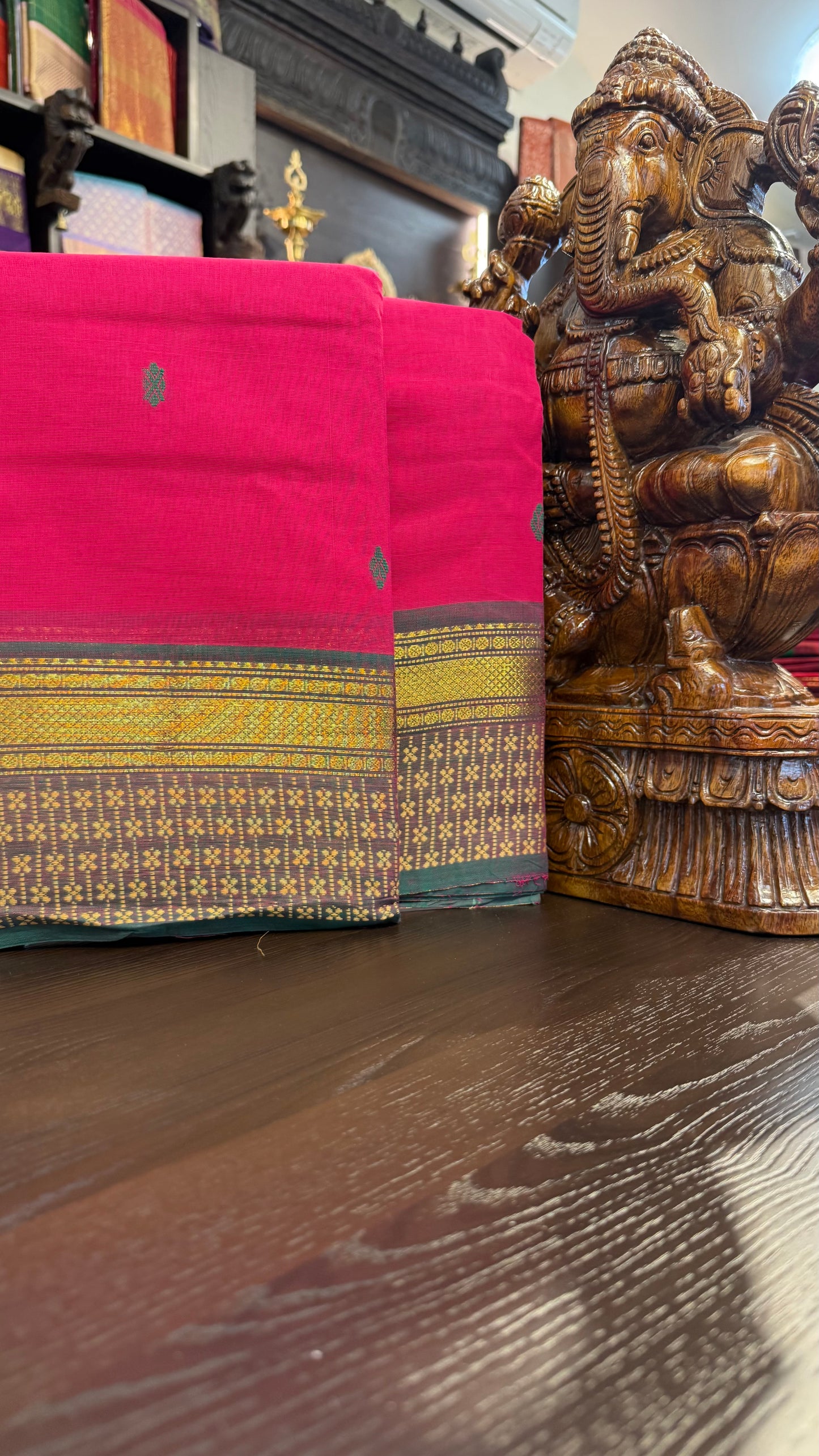 Kanchi Cotton Saree