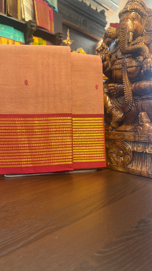 Kanchi Cotton Saree