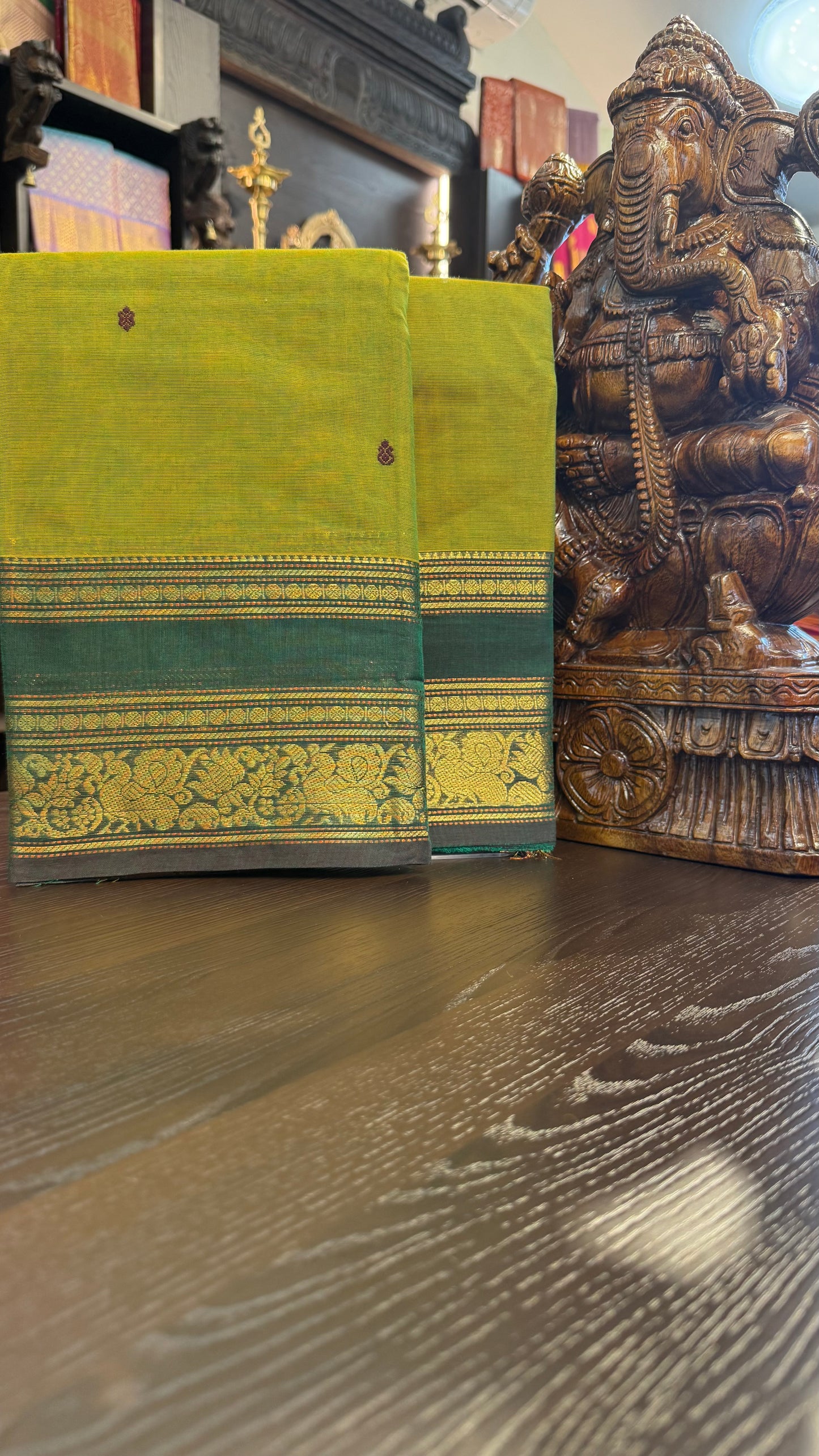 Kanchi Cotton Saree