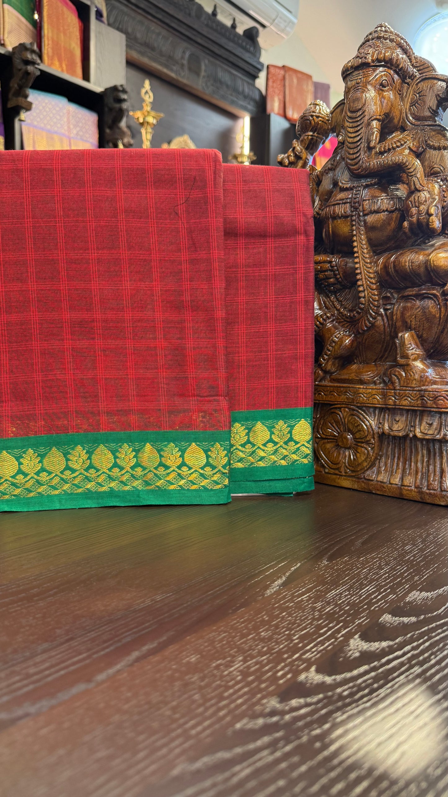 Kanchi Cotton Saree