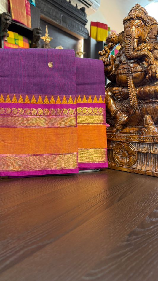 Kanchi Cotton Saree