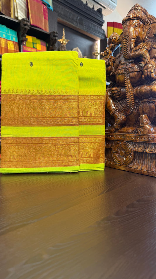 Kanchi Cotton Saree