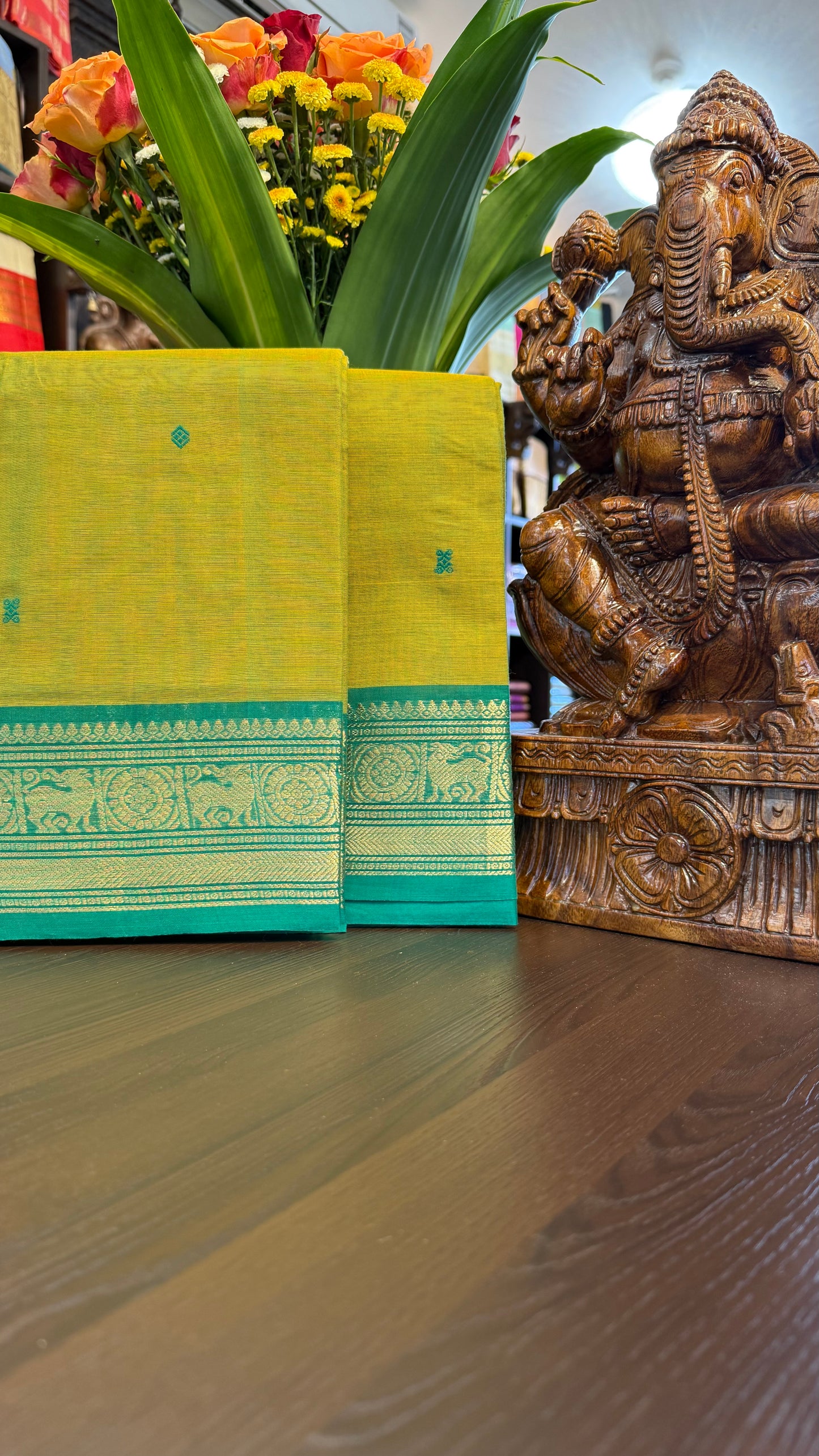 Kanchi Cotton Saree