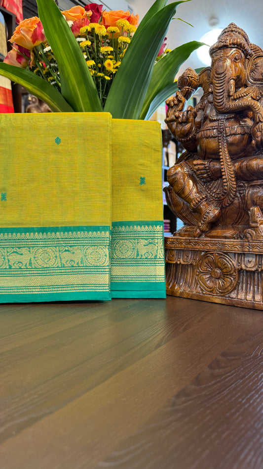 Kanchi Cotton Saree