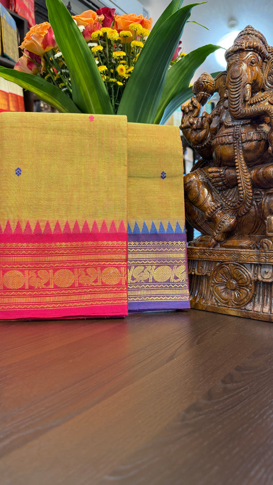 Kanchi Cotton Saree