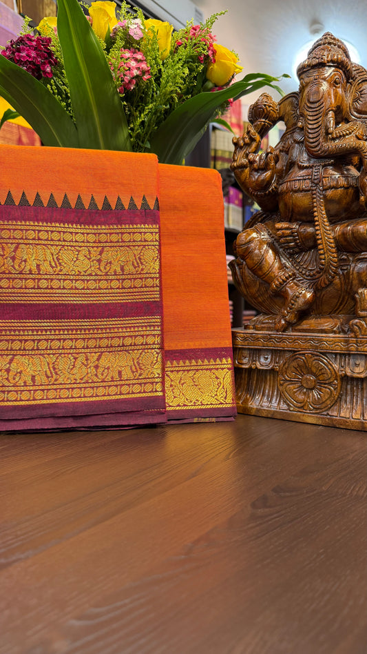 Kanchi Cotton Sareel