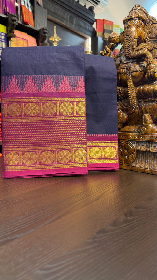 Kanchi Cotton Saree