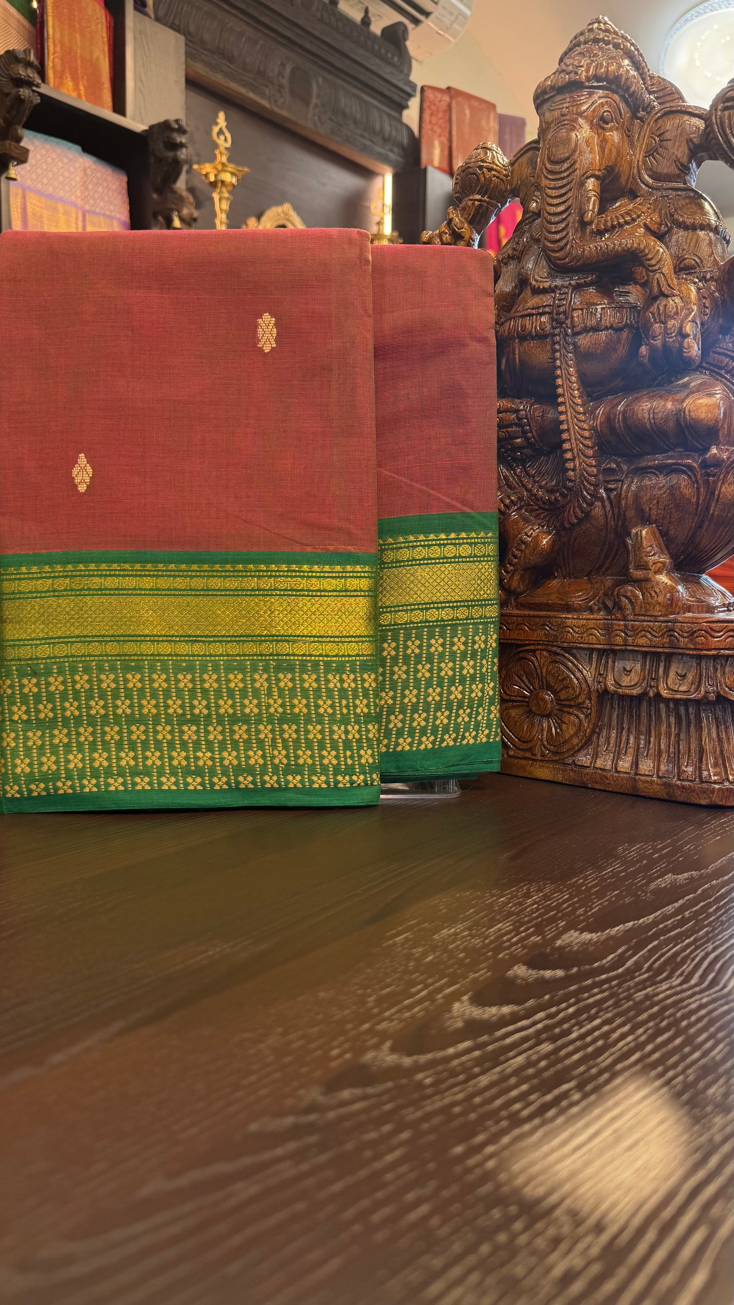 Kanchi Cotton Saree