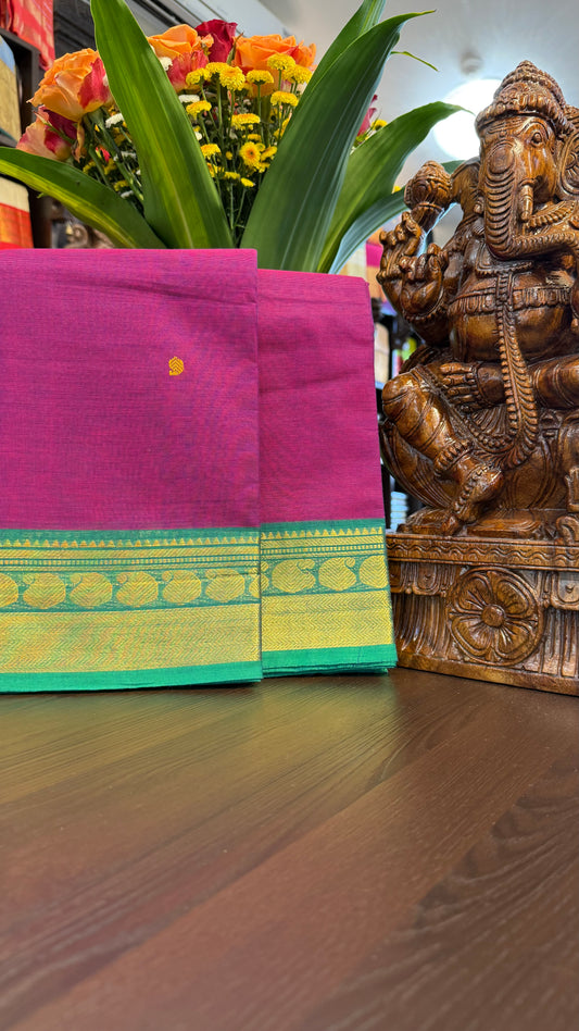 Kanchi Cotton Saree