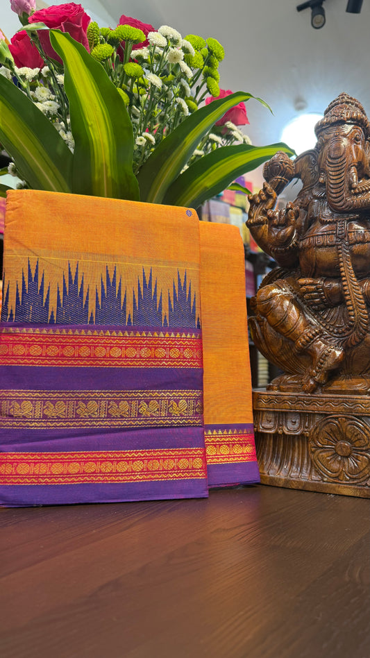 Kanchi Cotton Saree