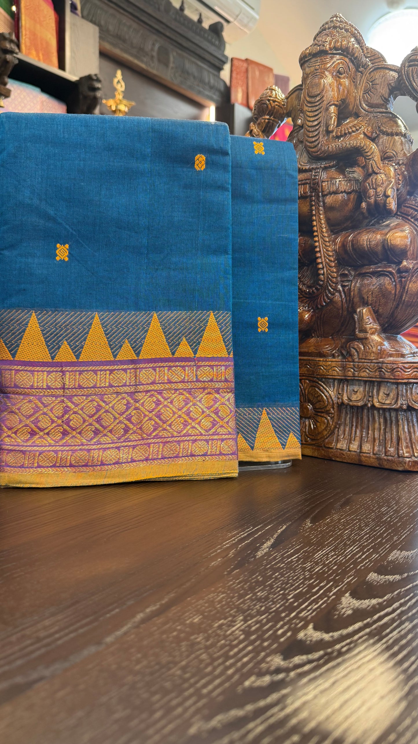 Kanchi Cotton Saree