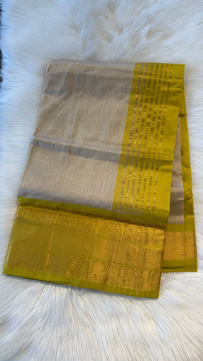 HANDLOOM KANCHIPURAM SILK COTTON (KSC235)