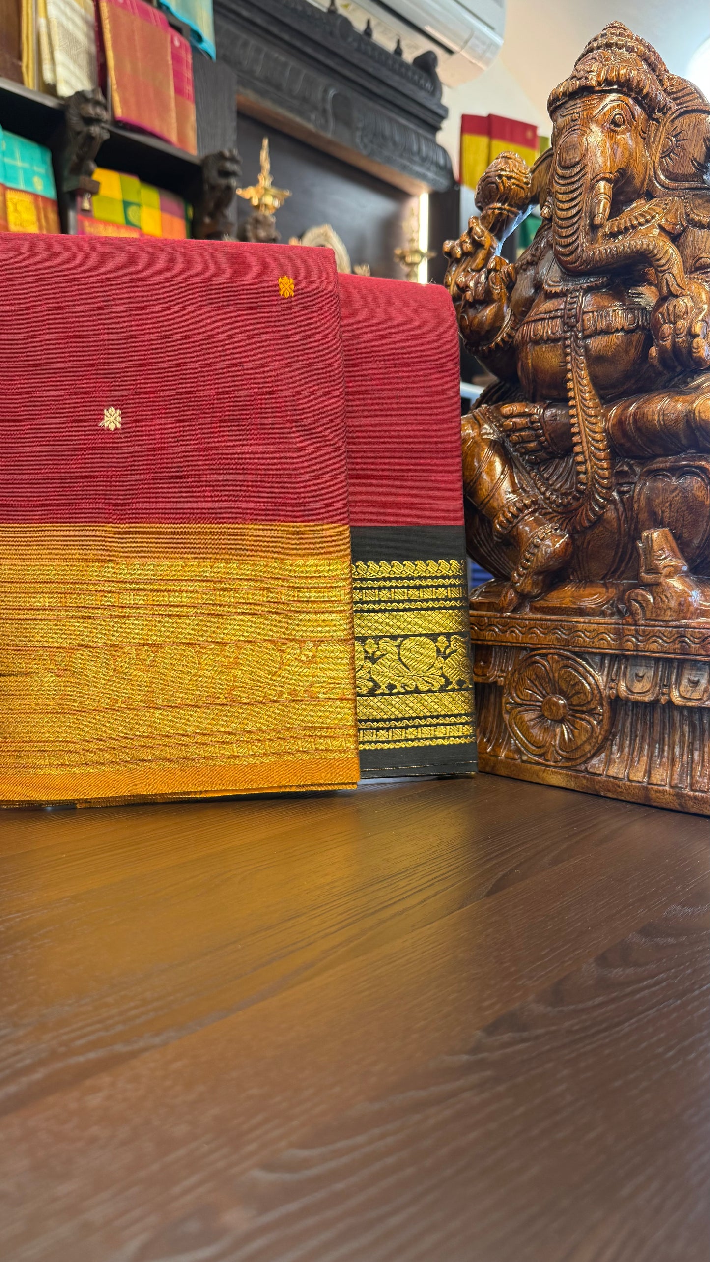 Kanchi Cotton Saree