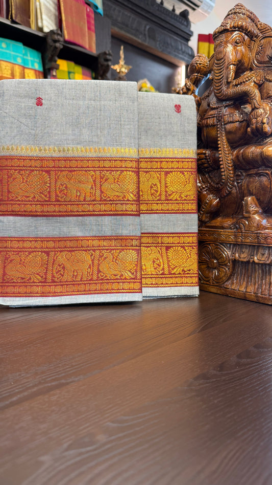 Kanchi Cotton Saree