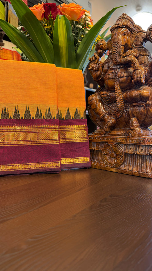 Kanchi Cotton Saree