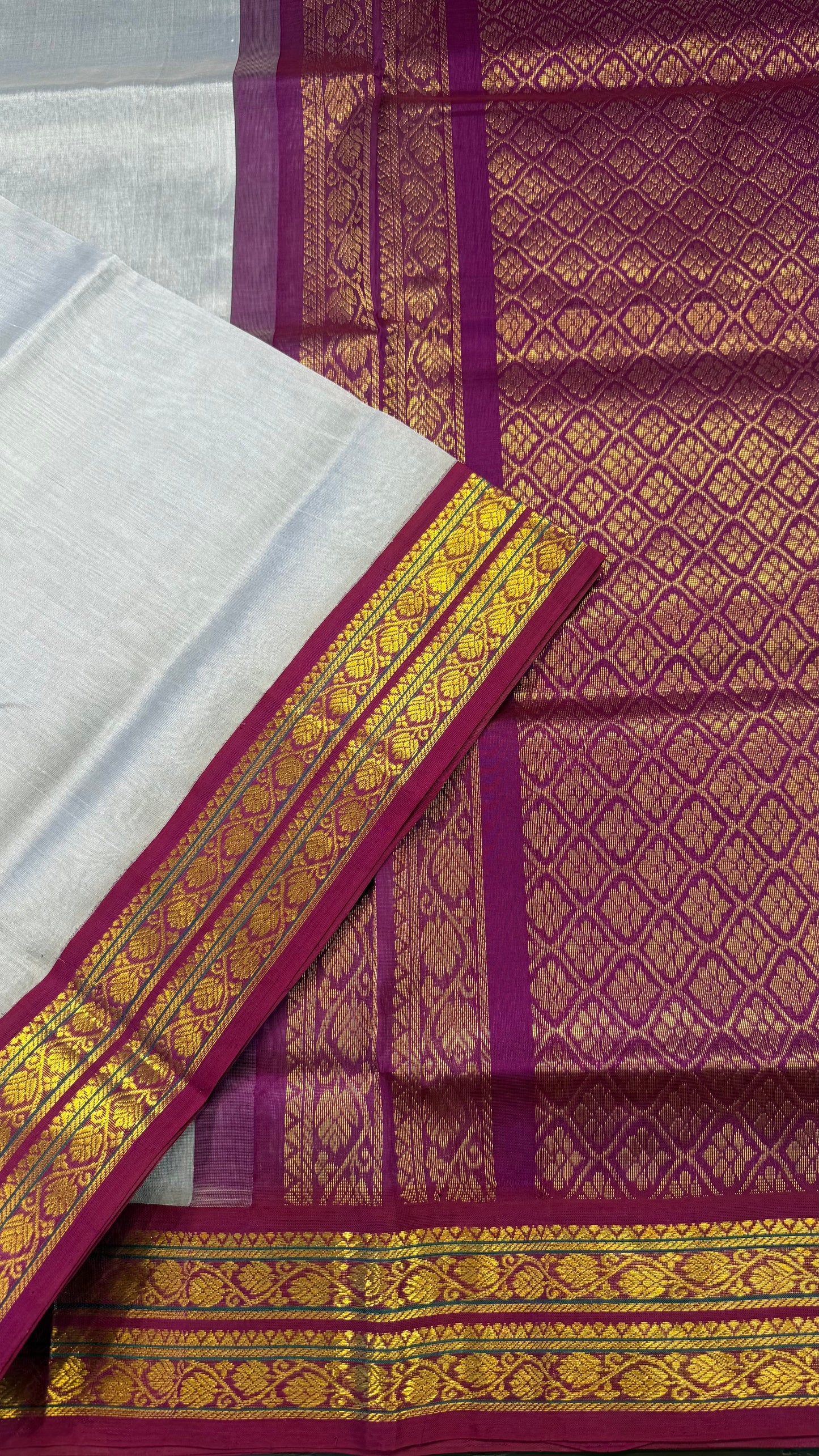 HANDLOOM KANCHIPURAM SILK COTTON (KSC169)