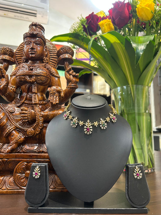 Jayashree Short Necklace Jewellery Set