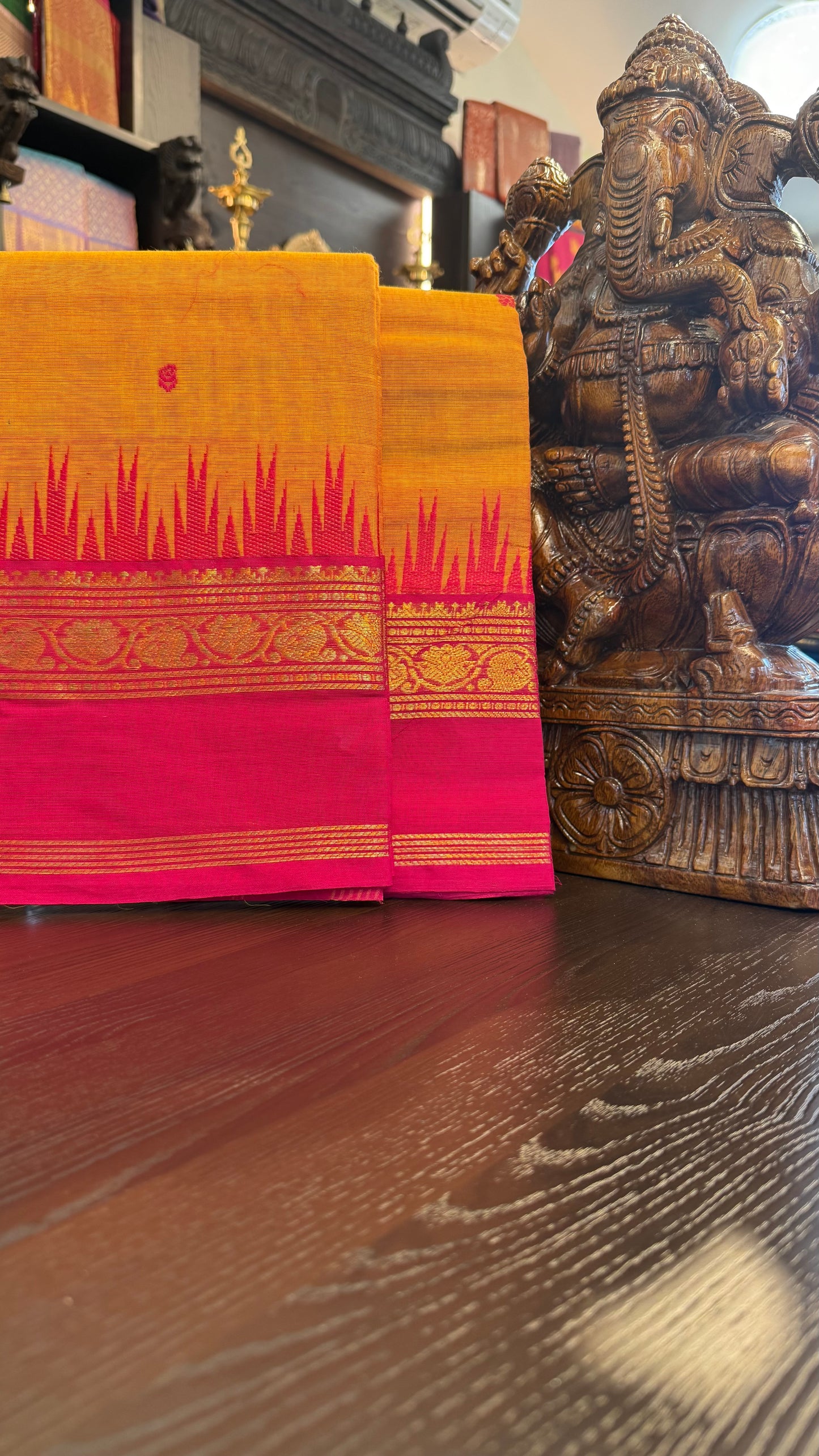 Kanchi Cotton Saree