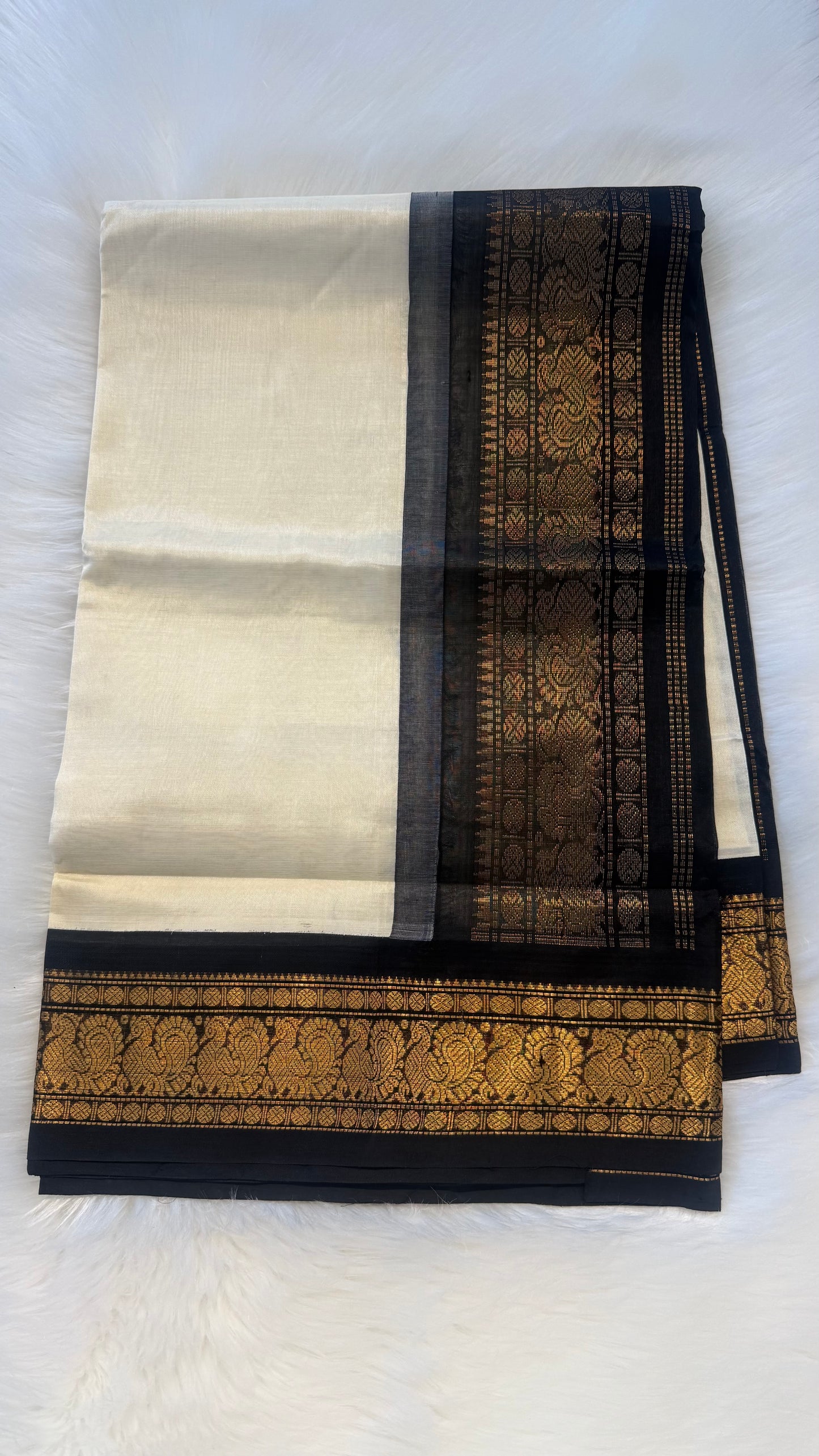 HANDLOOM KANCHIPURAM SILK COTTON (225)