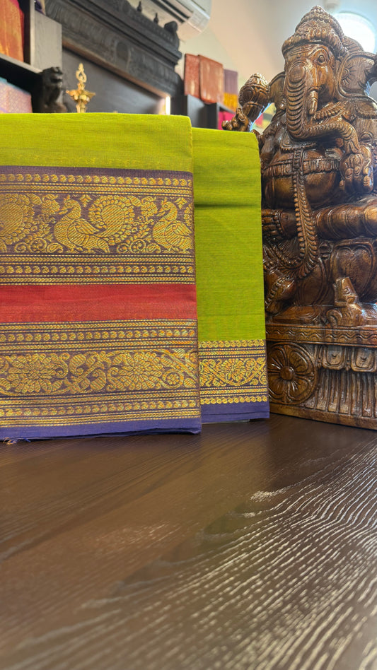 Kanchi Cotton Saree