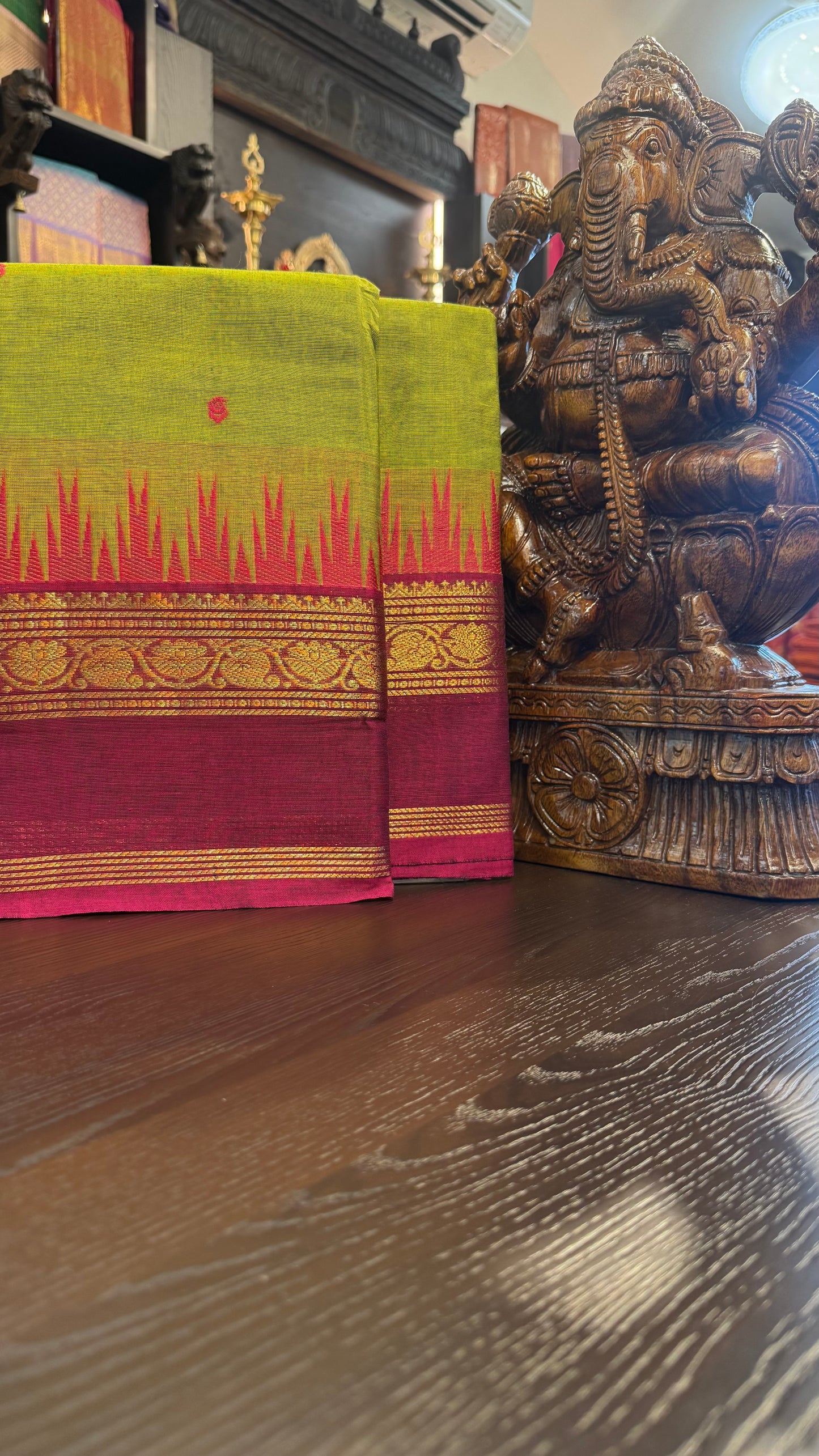 Kanchi Cotton Saree
