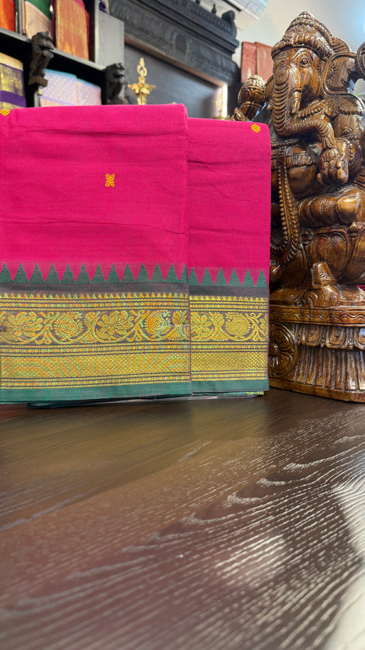 Kanchi Cotton Saree