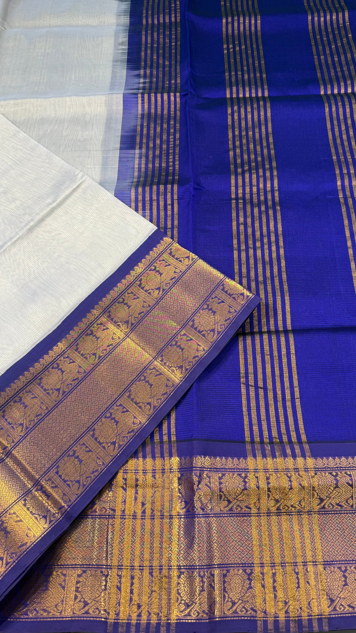 HANDLOOM KANCHIPURAM SILK COTTON (KSC237)
